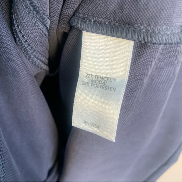 Pure Jill Sand Washed Modal Minimalist Tunic Dress - Picture 6 of 13